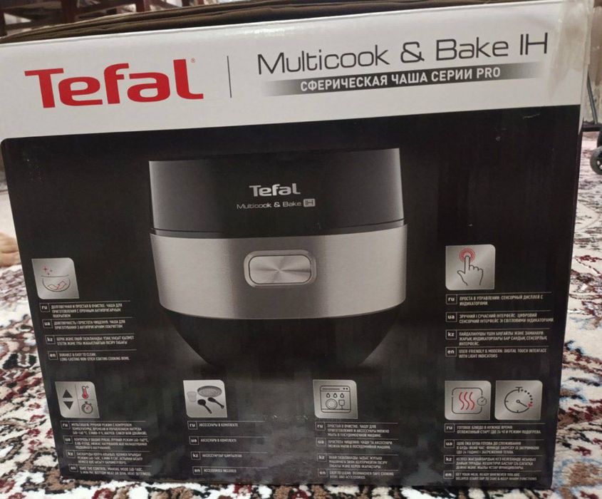 Мультиварка и хлебопечка в одном Tefal