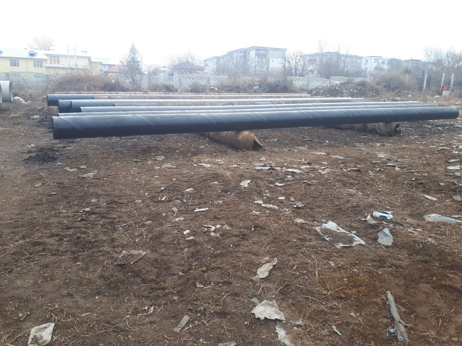 Teava metalica trasa si sudata ecoidala lotuginal