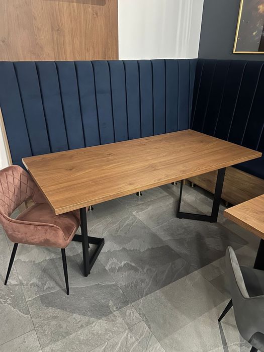 canapele din stofa de calitate albastre