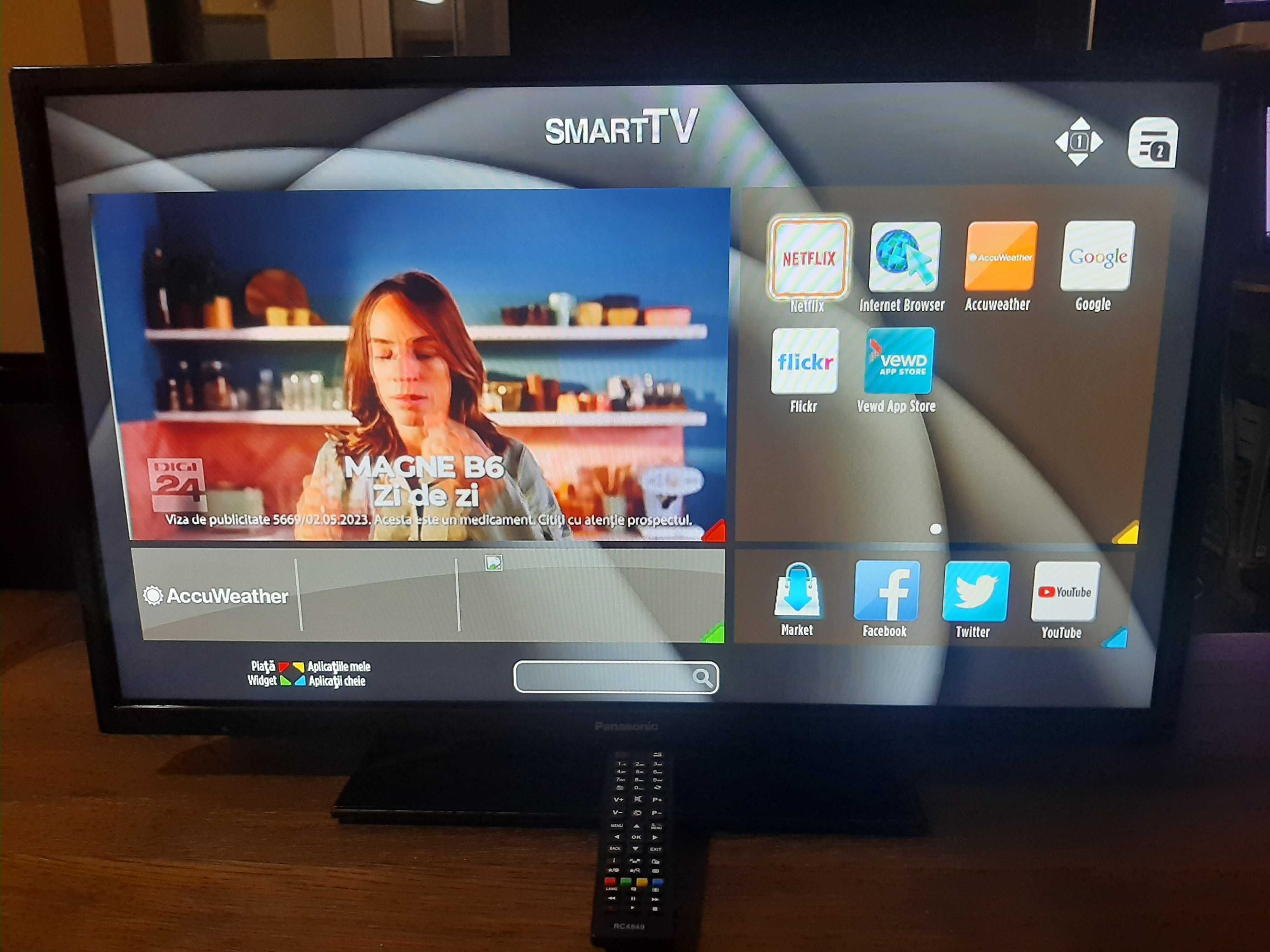 Tv.Led Panasonic tx-32cw304 Smart-wi-fi