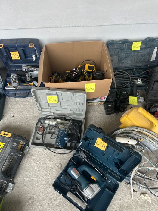 Машинки Bosch, dewalt,titan,wagner