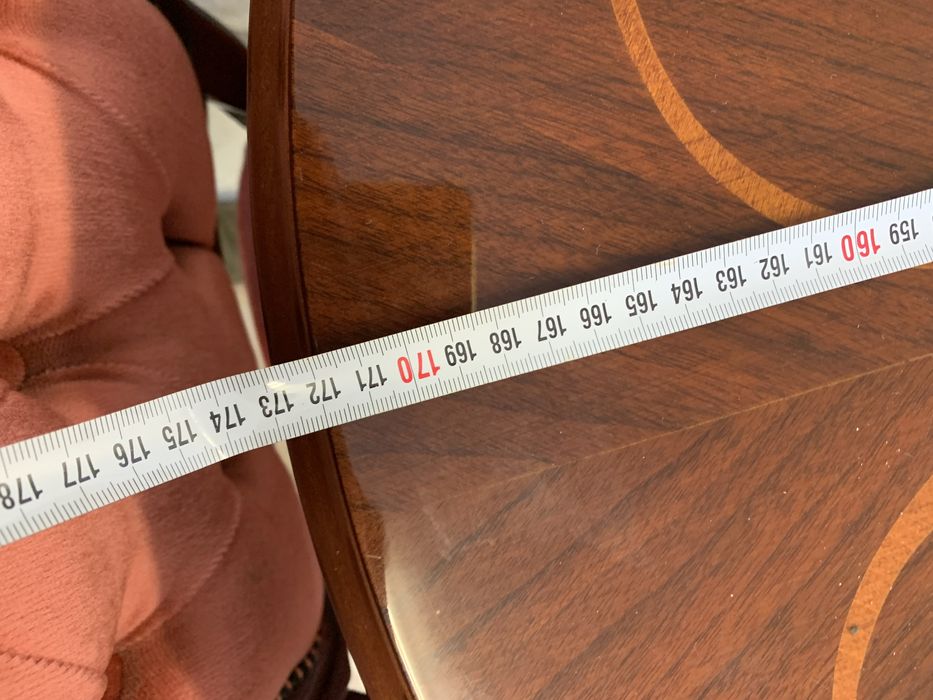 Барокова трапезна маса с 6 стола