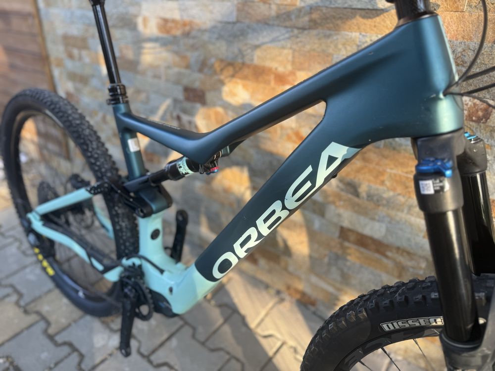 2022 Orbea Rise M20 Carbon - електрически карбонов МТБ байк (ebike)