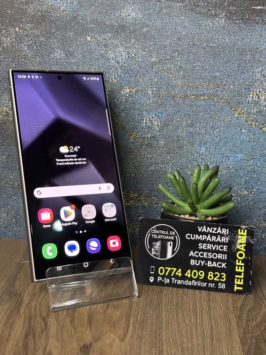 Samsung Galaxy S24 Ultra/256Gb/Garantie 2Ani Centrul de Telefoane/Rate