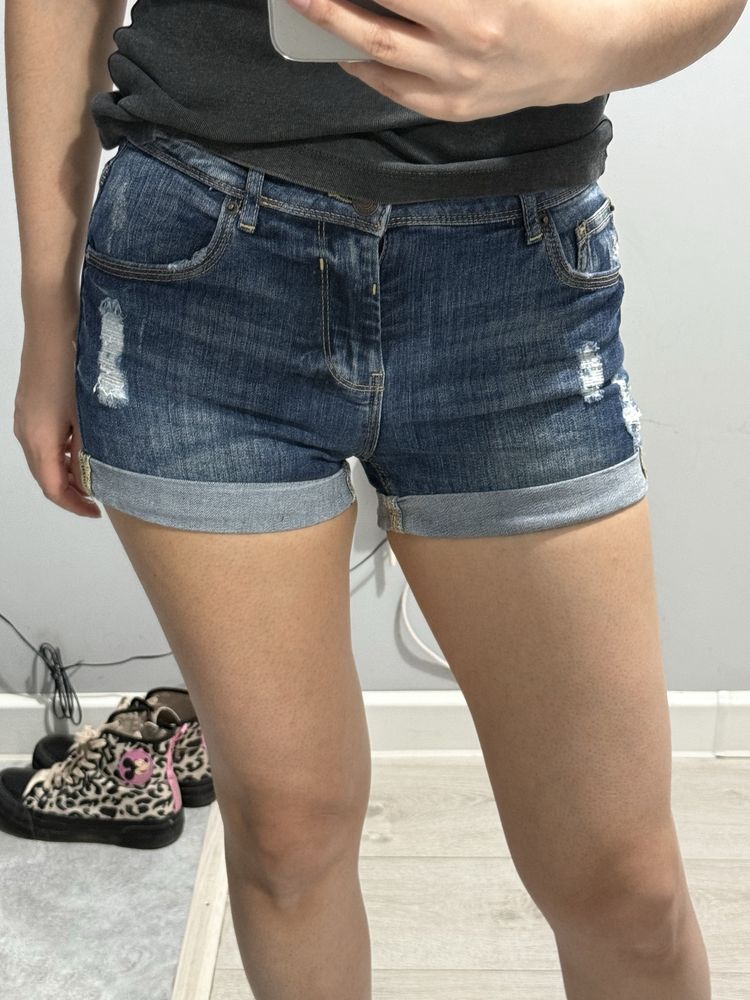 Джинсовые шорты Zara