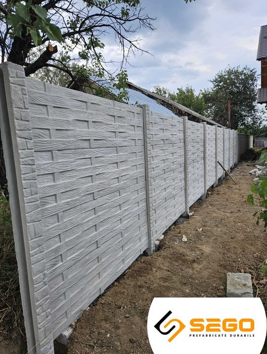 Gard placi beton Galați- Producator SEGO