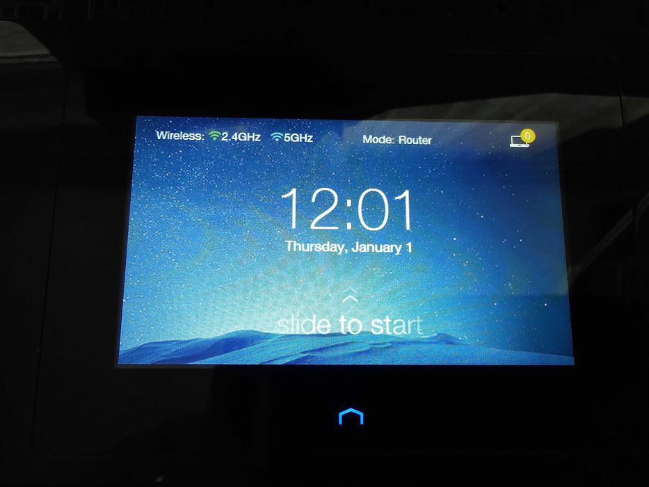Router wireless TP-LINK Touch P5 AC 1900, Gigabit, Touch Screen