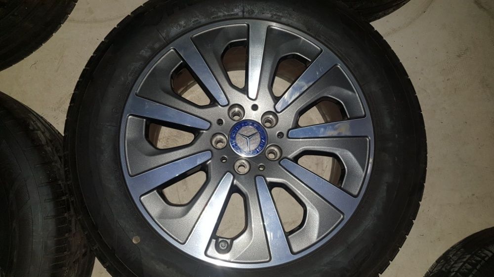 4бр. оригинални джанти Mercedes 17" 5x112 S класа