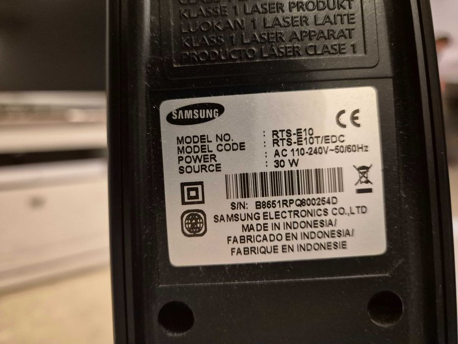 Малка мини вградена уредба Samsung RTS HE 10