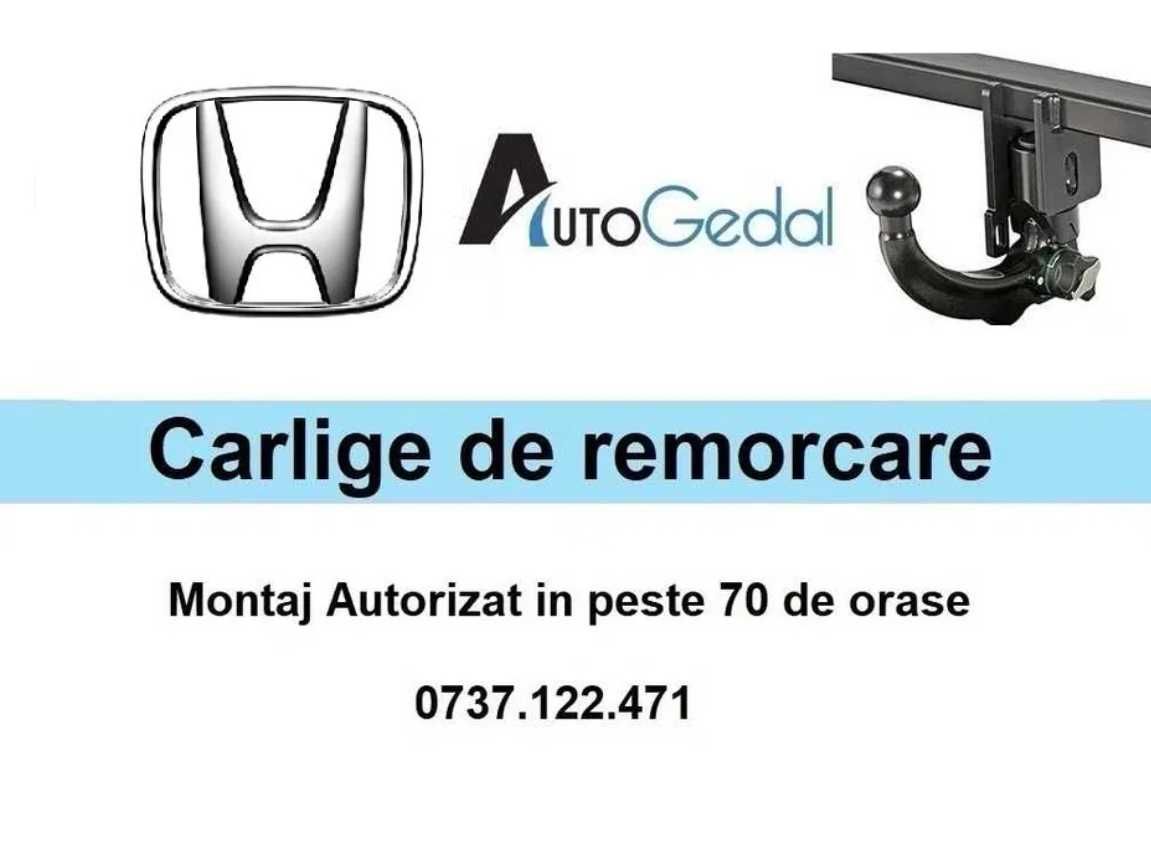 Carlig remorcare Honda Accord - Omologat RAR si EU - 5 ani Garantie