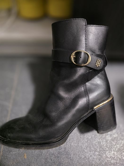 Боти Tommy Hilfiger Естествена кожа