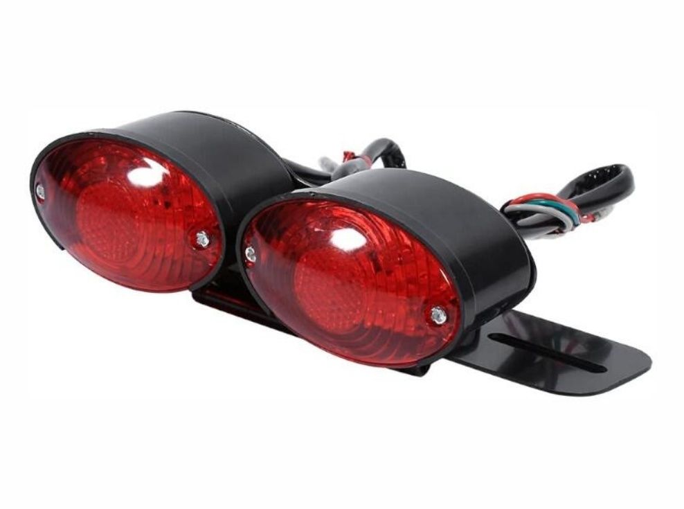 Stop led moto ATV led cu iluminare numar