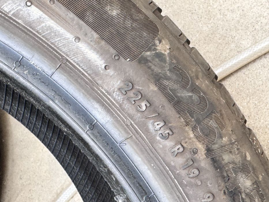 225/45/R19 Continental EcoContact6 2бр летни RunFlat dot3519