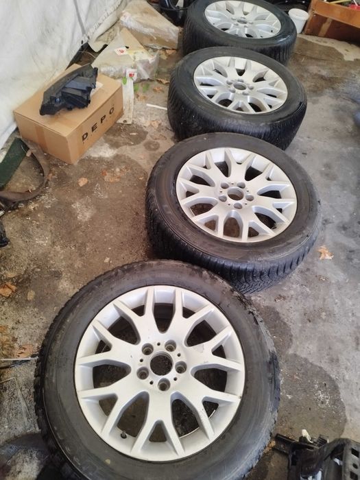 Джанти със зимни гуми за БМВ Х5 255/55/18 Djanti s gumi BMW X5