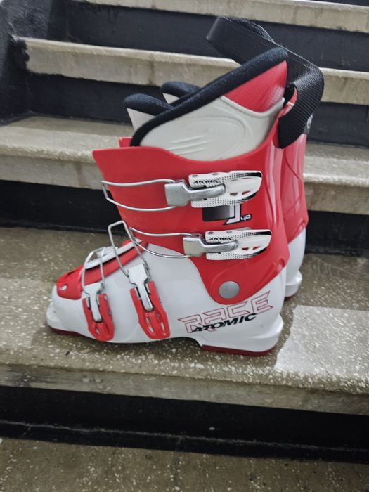 Skiuri 120 cm+clapari+bețe +cască +ochelari