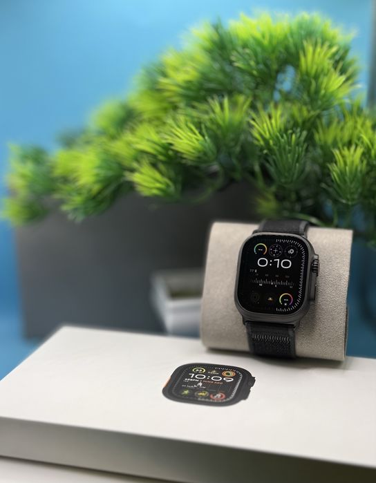ГАРАНЦИОНЕН!!! Apple Watch Ultra 2, Cell, Black Titanium 49 мм