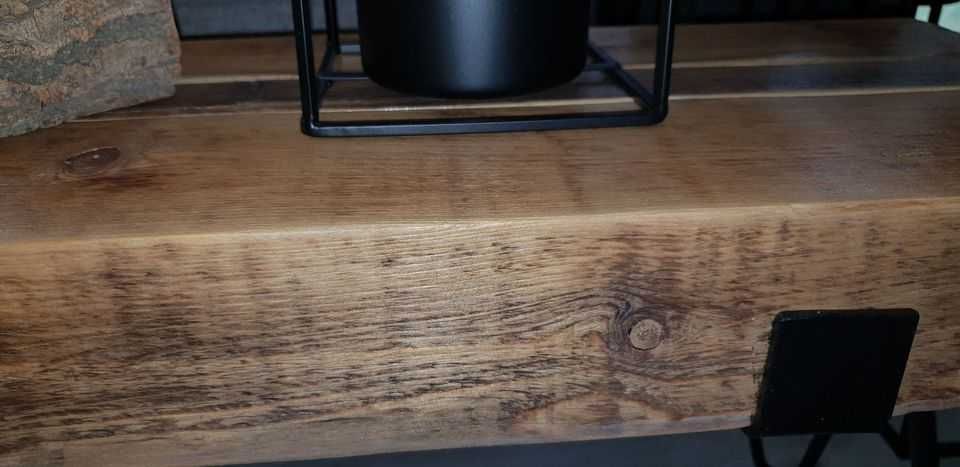 Bancheta / consola din lemn masiv