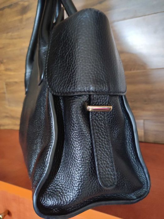 Чанта естествена кожа