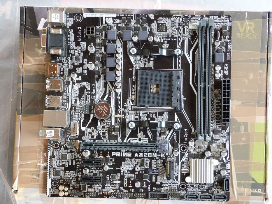 Placa de baza ASUS Prime A320M-K, AMD AM4