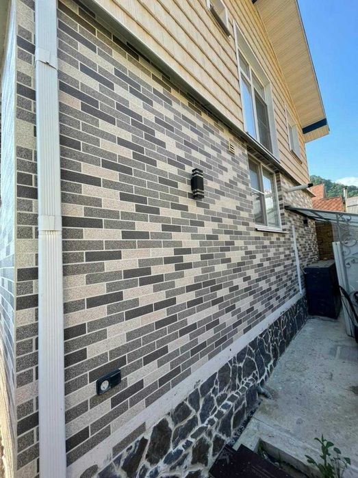 Декоративный фасад АМК блок камень панели сайдинг кирпич мрамор