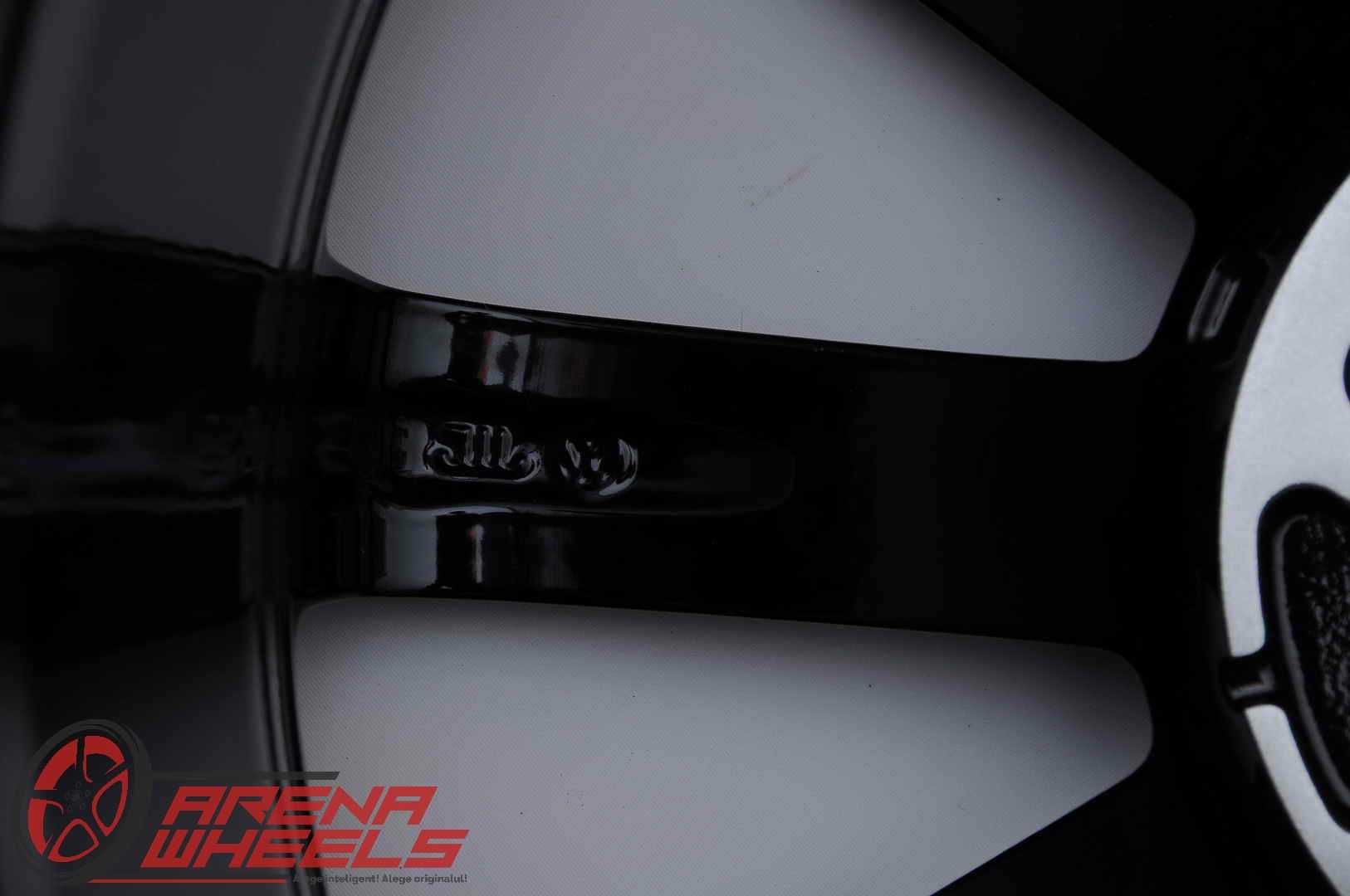 Jante Noi 17 inch Originale VW Golf 7 R17 Dijon Negru