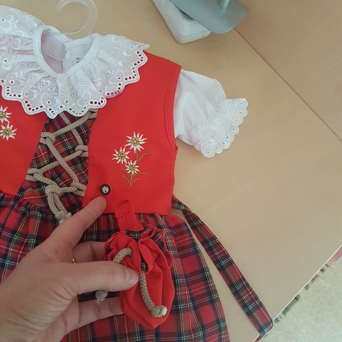 Rochiță cu cămaşă, mărimea 74-80