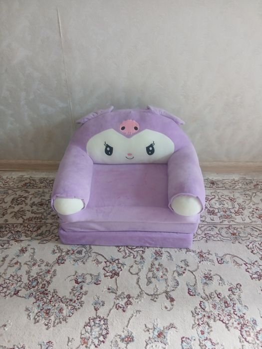 Детский диван раскладной,(куроми),наполнитель холлофайбер,длина1,20см,