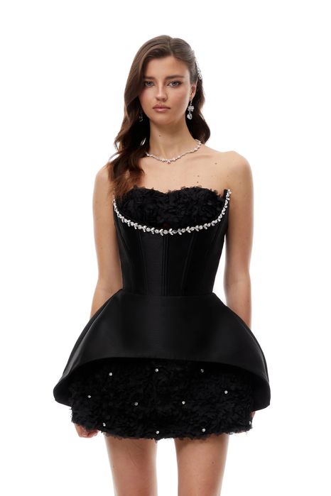 Мини коктейлна рокля Noira Bloom – Луксозна лимитирана серия