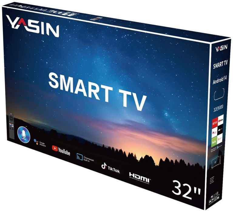 Телевизор Yasin 32E9000 81

см черный