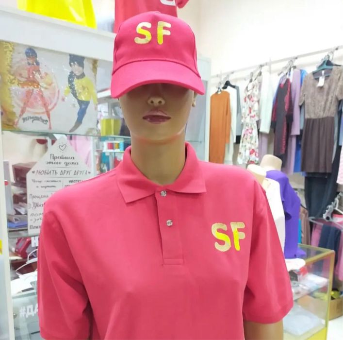 Футболки Поло Кепки с логотипом. Печать логотипов на одежду