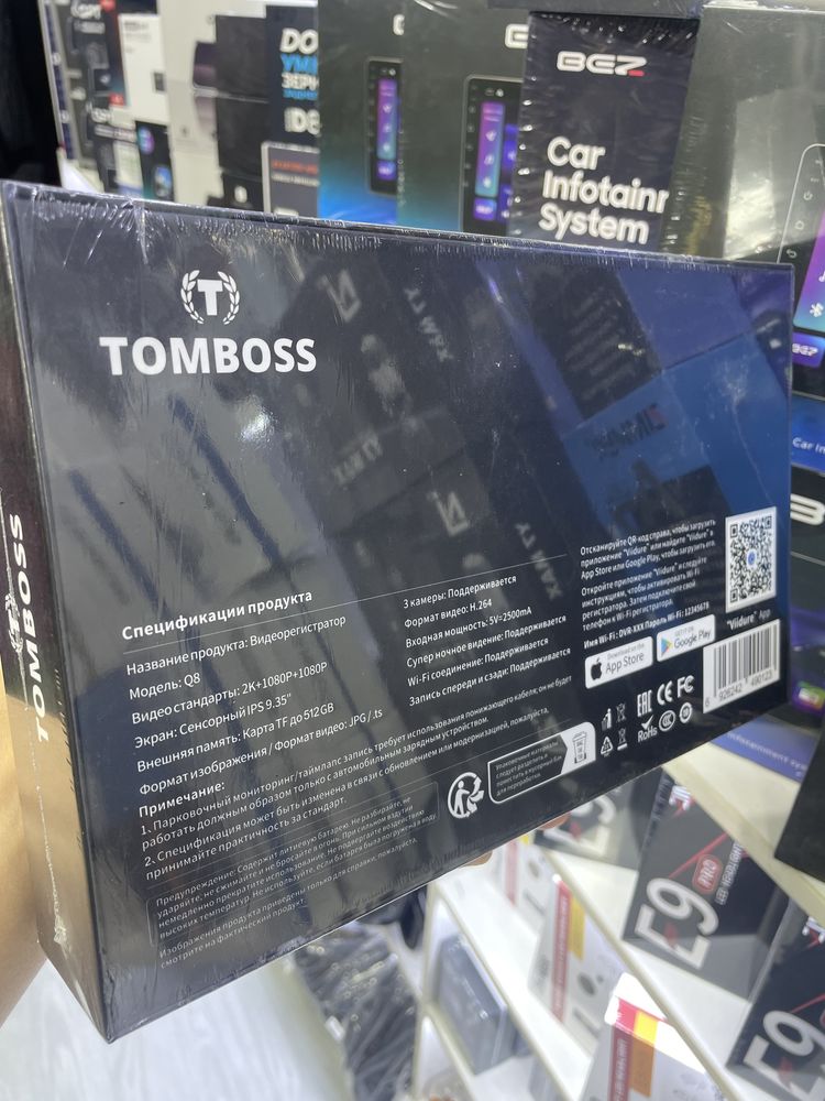 Видеорегистратор Registrator Tomboss Teyes original регистратор 3в1