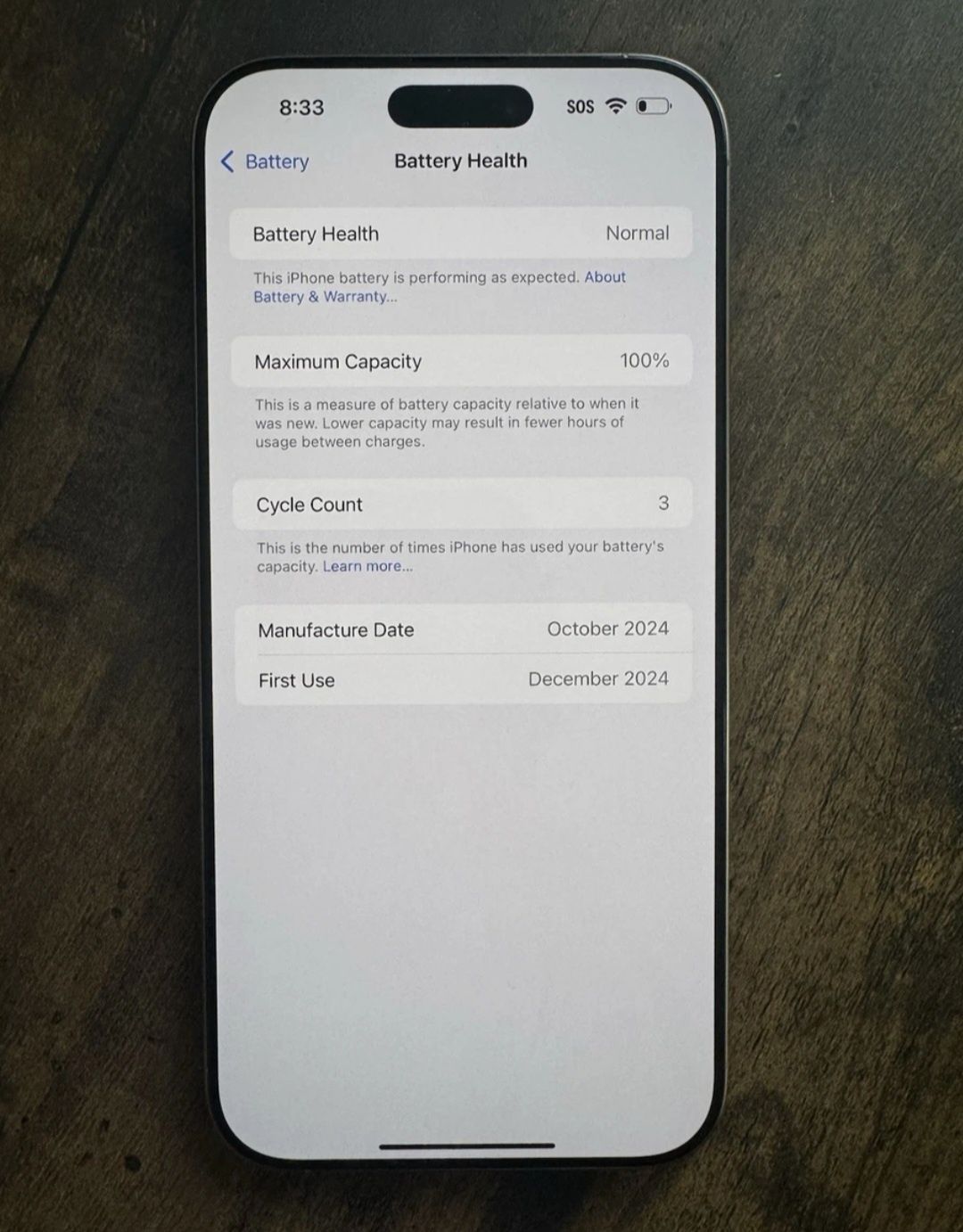 Гаранция| Apple iPhone 16 Pro Max 256GB Desert Titanium |100% батерия