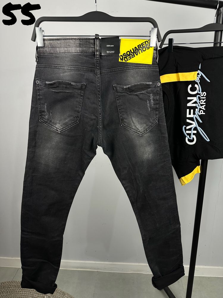 Dsquared мъжки  черни дънки 6 модела