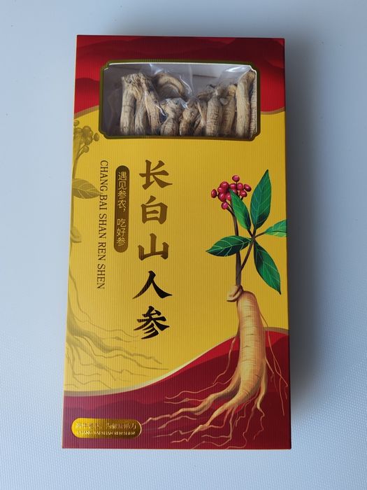 Женьшень корень, в пачке 100 грамм.