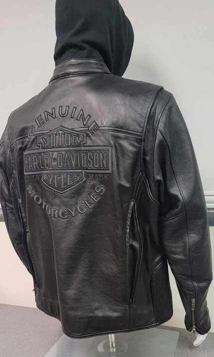 Harley Davidson Road Warrior 3в1 Оригинално Кожено Яке L
