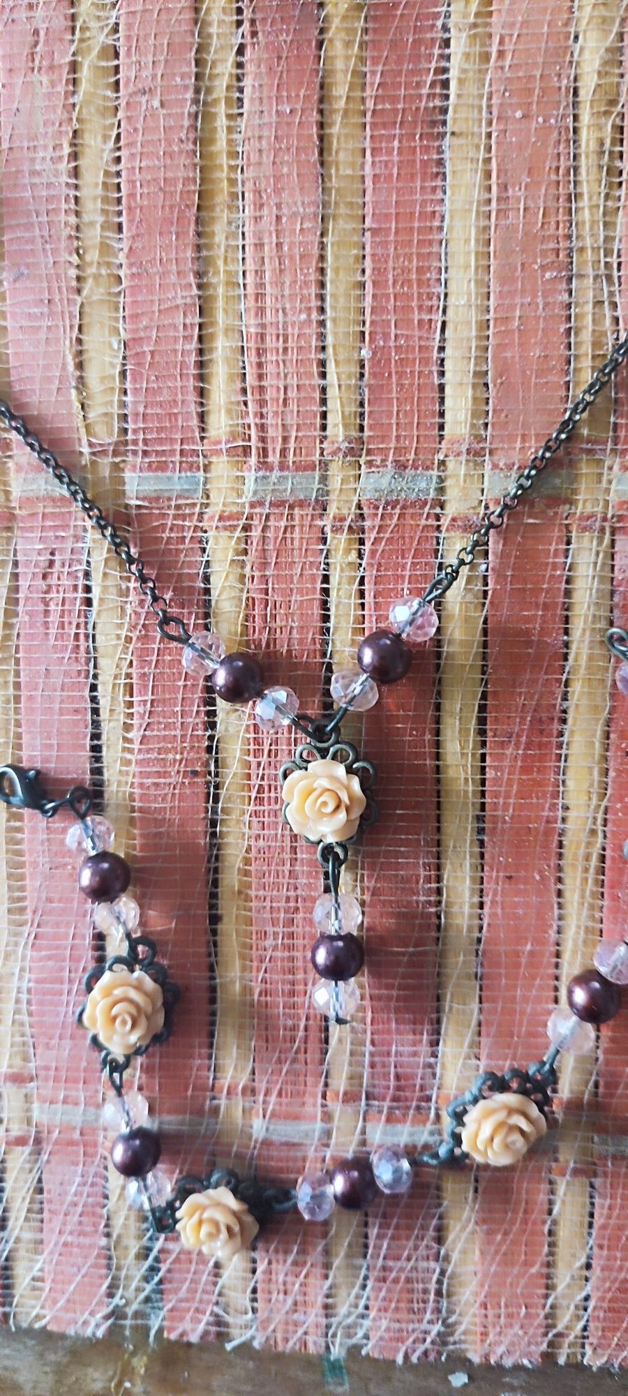 Set colier și brățară handmade, femei