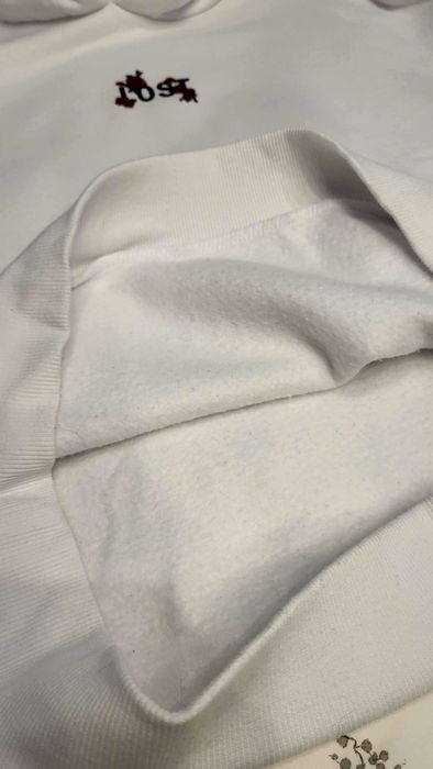 Бял суичър CROP Размер M