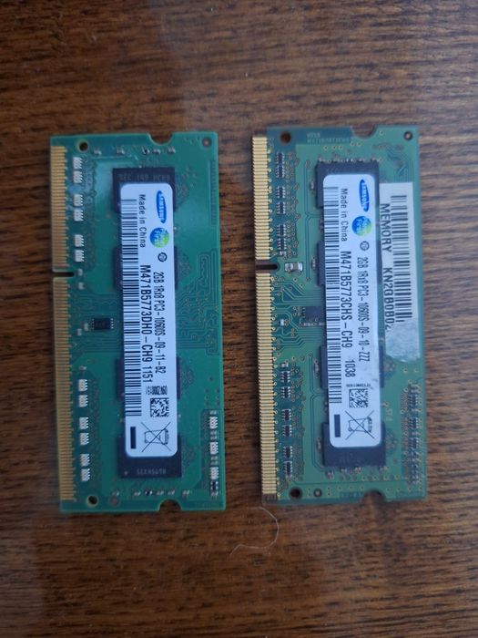 Оперативная память DDR3 для ноутбука