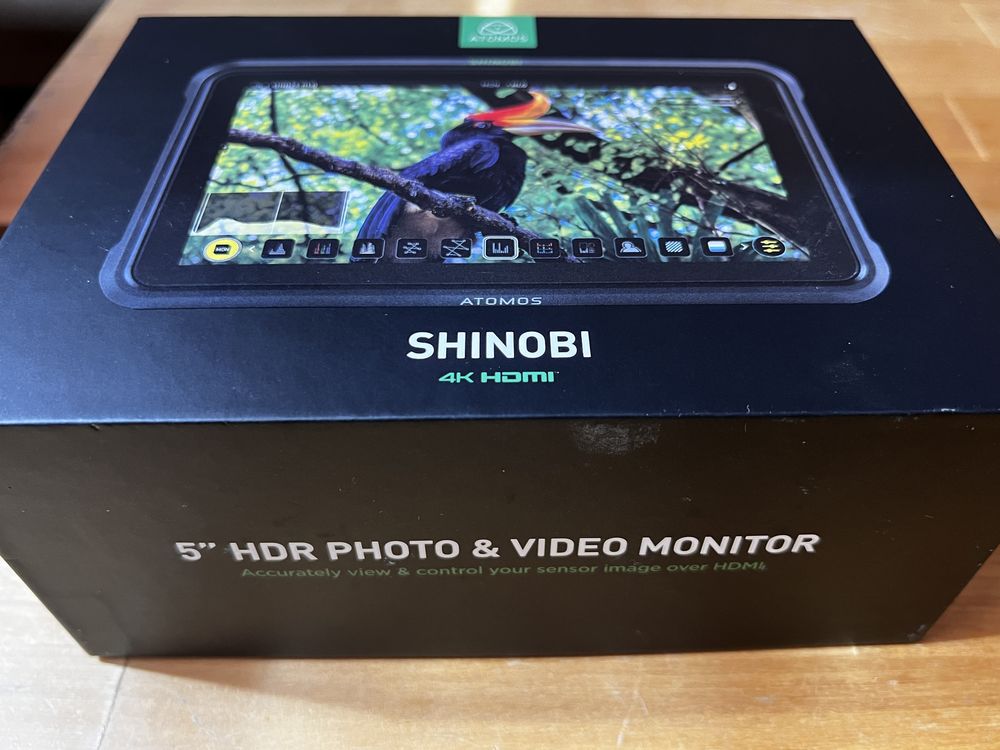 Atomos Shinobi Monitor Foto Video HDR 5” HDMI