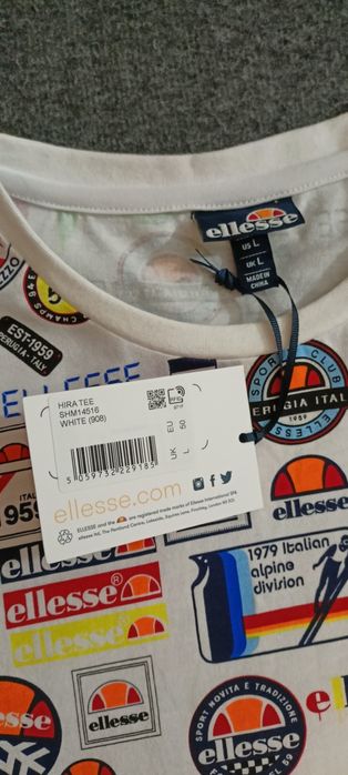 Тениска Ellesse L (48-50p.) Оригинален.