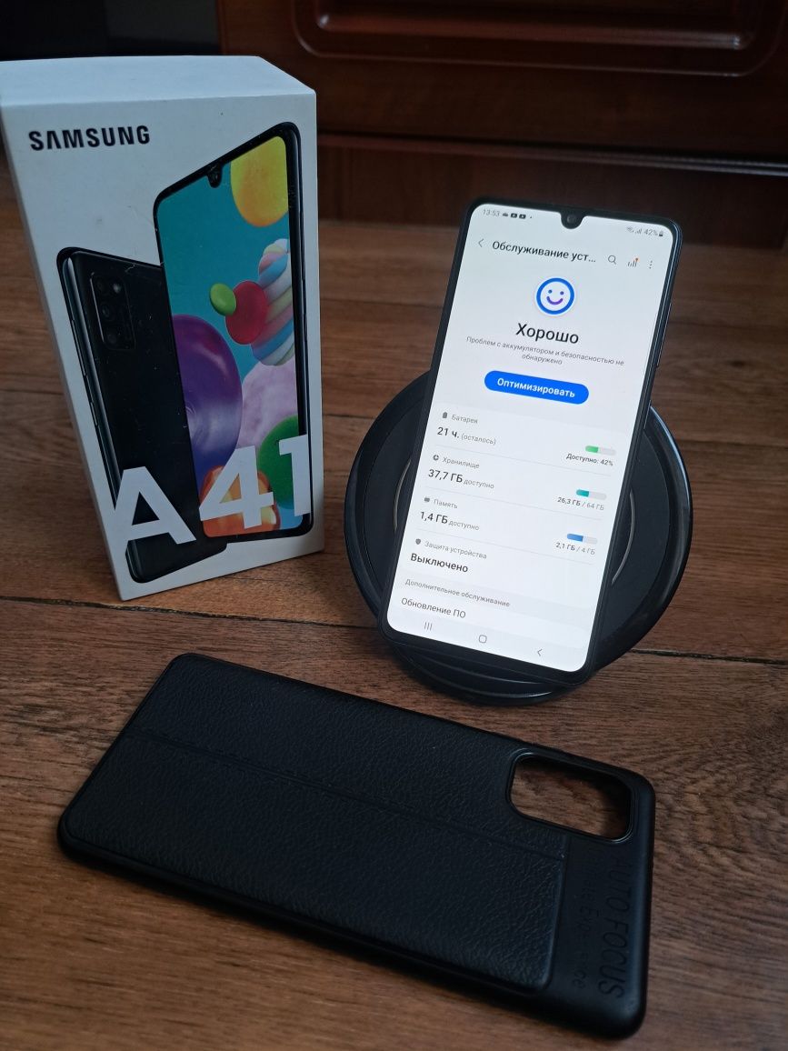 Samsung galaxy a41 в коробке