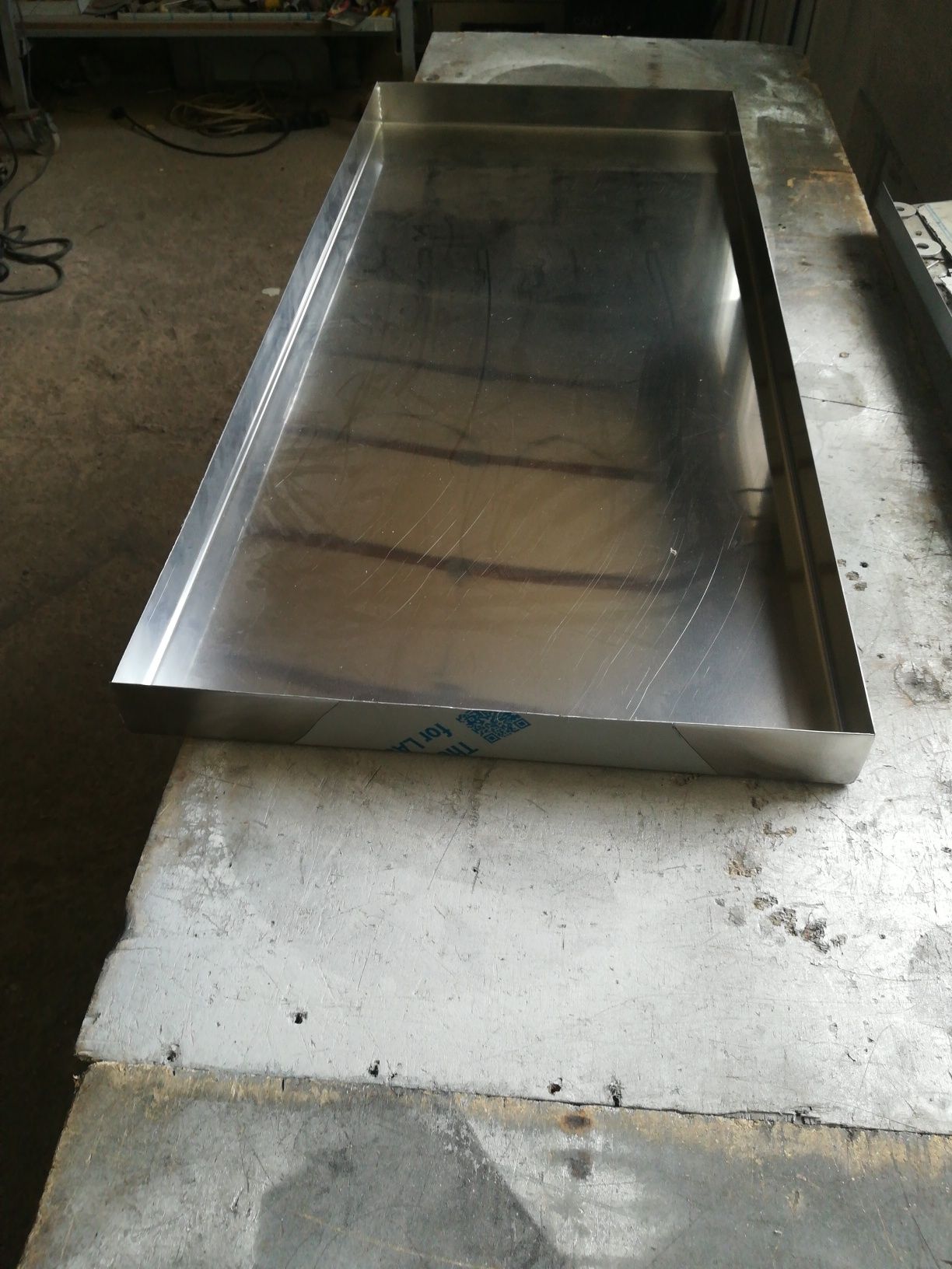 Tăvi din inox 60 x40x4