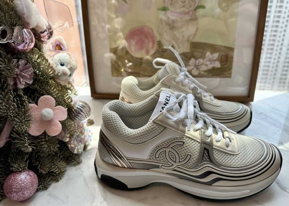 Sneakers Chanel - calitate premium 100% piele prezentare completa