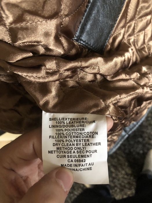 Geaca de piele din piele reala