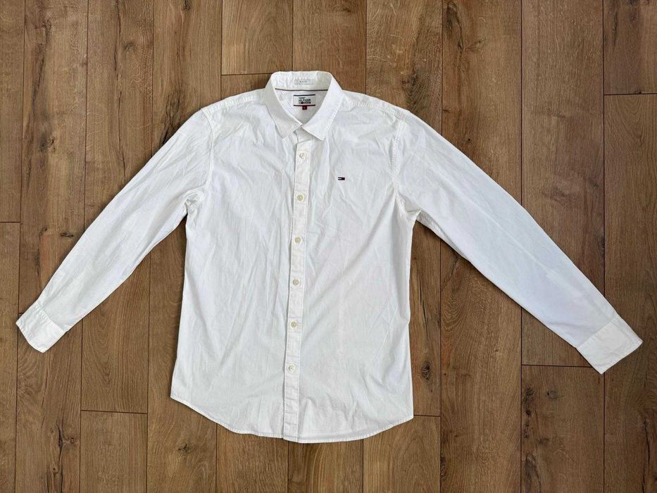 Tommy Jeans L barbati camasa slim fit Tommy Hilfiger