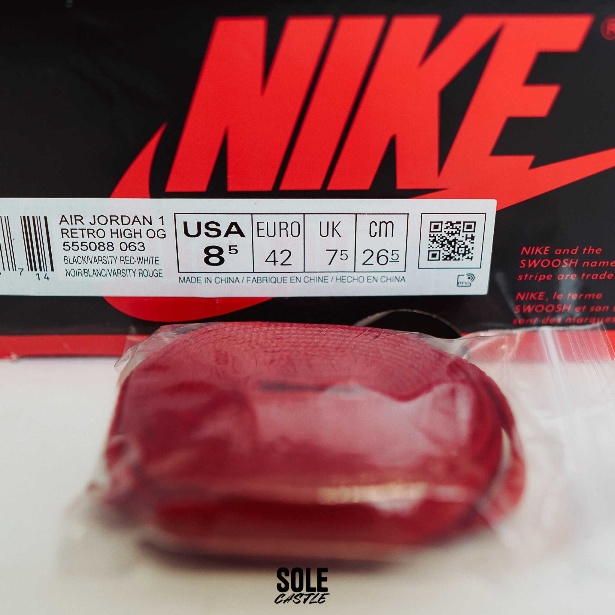 Nike Air Jordan 1 Retro High OG 'Patent Bred' (nu yeezy sau vans)