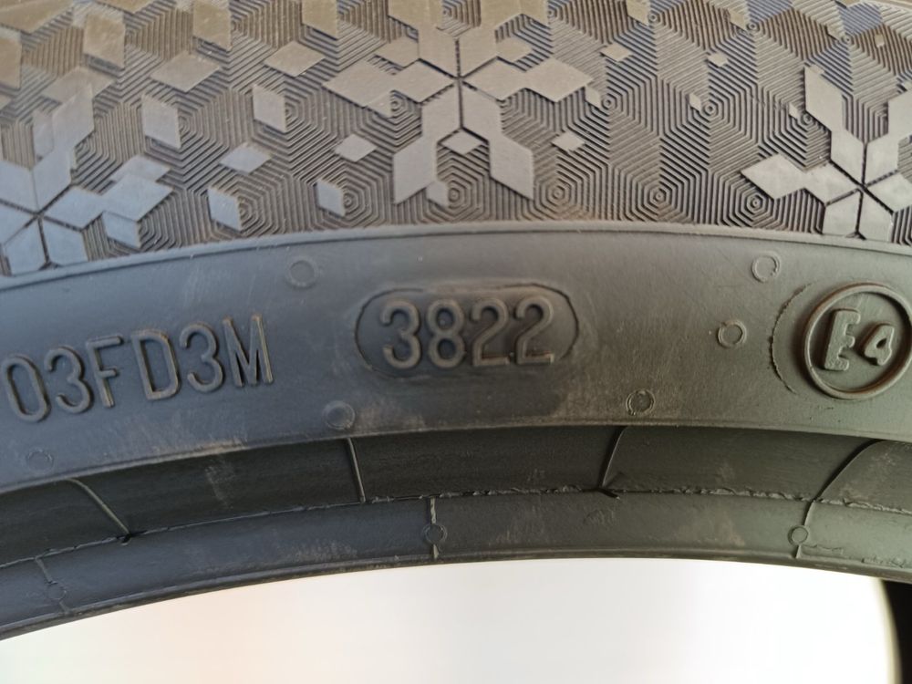2бр зимни гуми 265/40/20/Continental winter contact TS87P/dot3822/5.8м