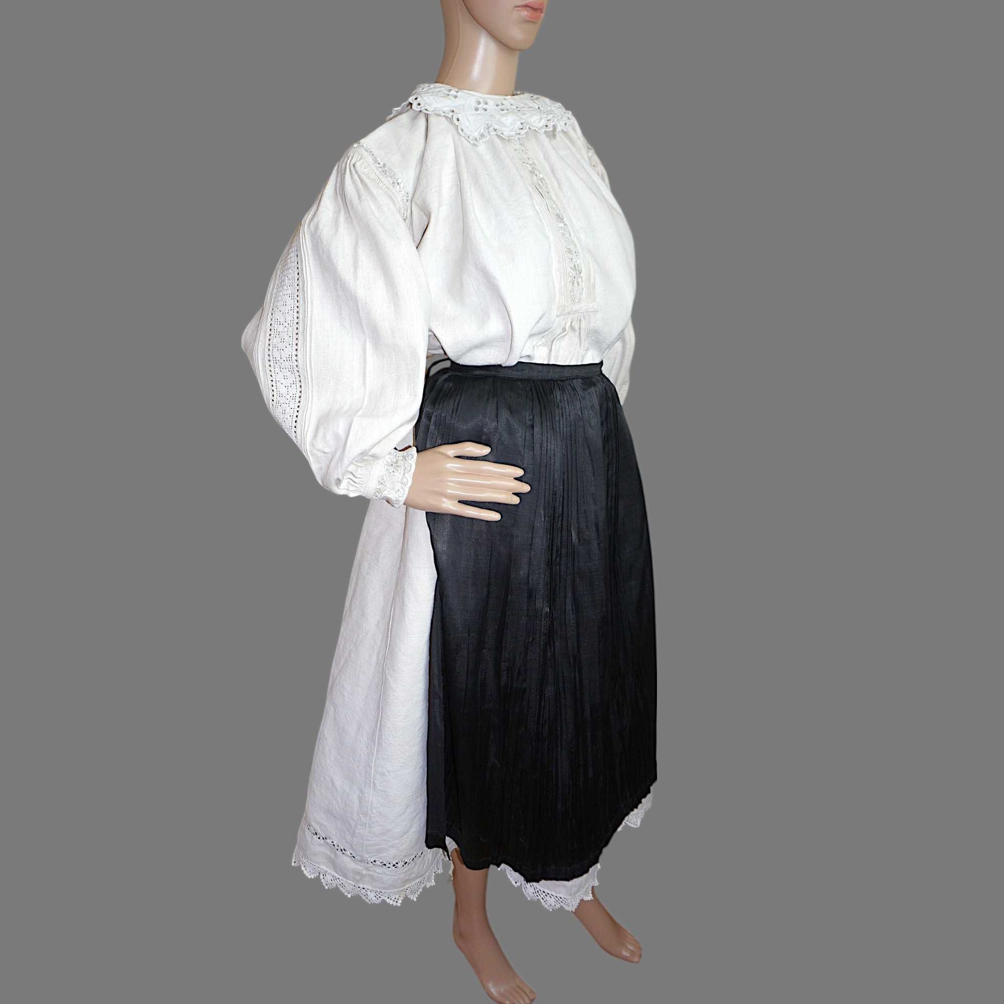 Costum popular vechi din Arad , port popular autentic masura M