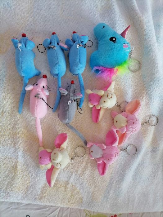 Плюшени играчки - ключодържатели