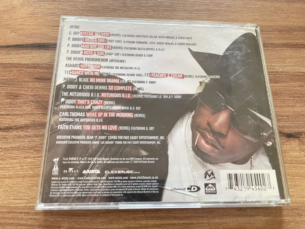 CD muzica Rap HipHop P. Diddy & Bad Boyz Records We Invented the REMIX